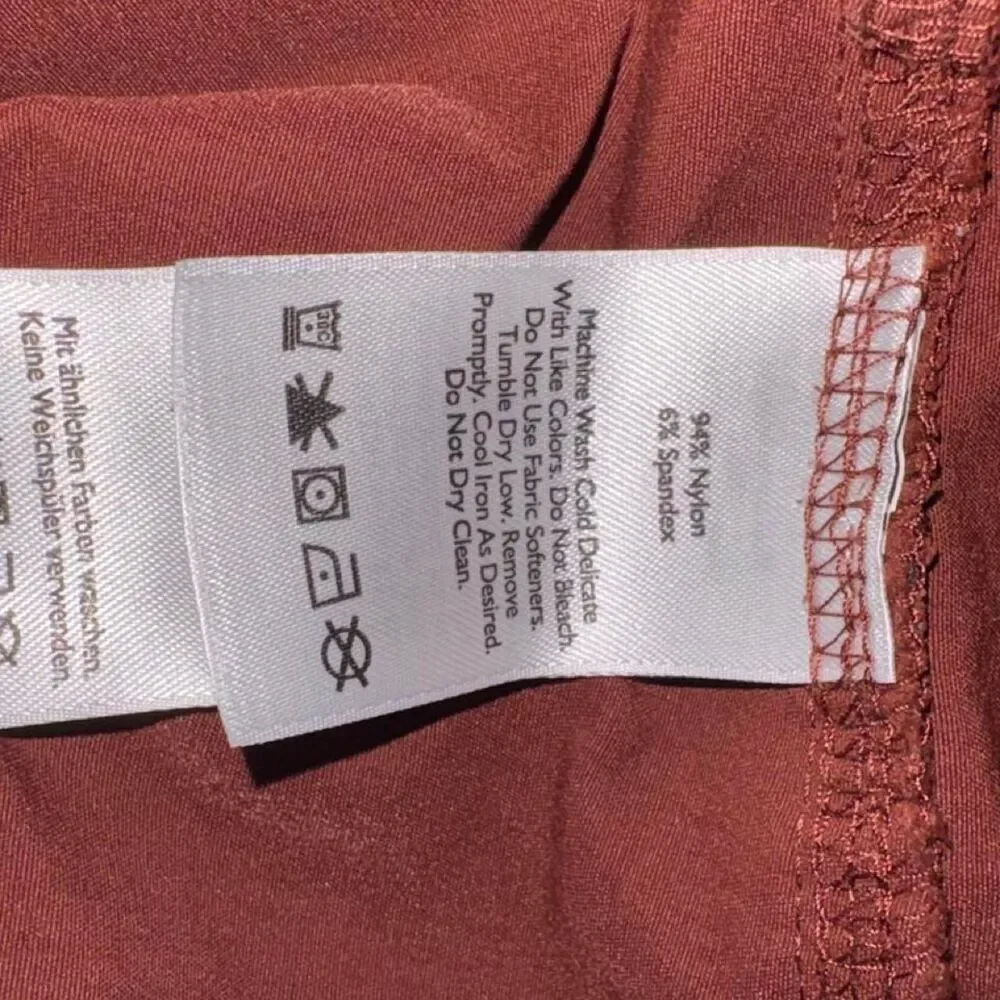 Eddie-bauer Men's Burgundy and Brown Trousers